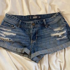 Hollister low rise shorts